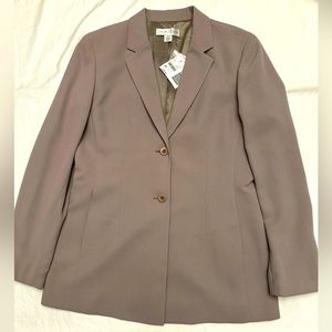 Vintage Casual Corner NWT Taupe Blazer
